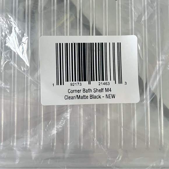 NWT MDesigns Four Tier Acrylic Corner Shelves - Picture 5 of 9